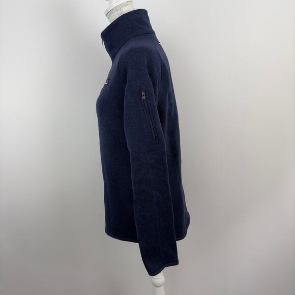 Patagonia Better Sweater 1/4-zip blue Fleece pullover - Picture 5 of 10